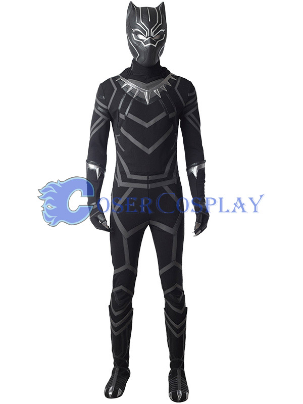 Black Panther Cosplay Costume Halloween 2018